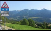 pohled na Alpe Cermis z Vareny